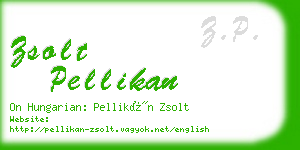 zsolt pellikan business card